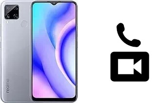 Faça chamadas de vídeo com um Realme C15 Qualcomm Edition