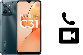 Faça chamadas de vídeo com um Realme C31