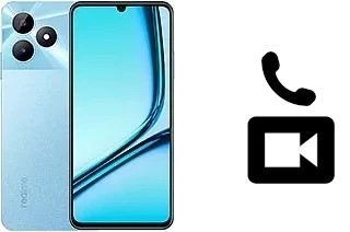 Faça chamadas de vídeo com um Realme Note 50