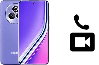 Faça chamadas de vídeo com um Realme P3 Pro