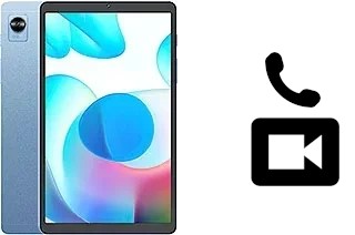 Faça chamadas de vídeo com um Realme Pad Mini