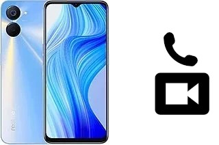 Faça chamadas de vídeo com um Realme V20