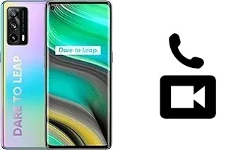 Faça chamadas de vídeo com um Realme X7 Pro Ultra