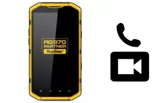 Faça chamadas de vídeo com um RugGear RG970 Partner