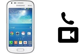 Faça chamadas de vídeo com um Samsung Galaxy S Duos 2 S7582