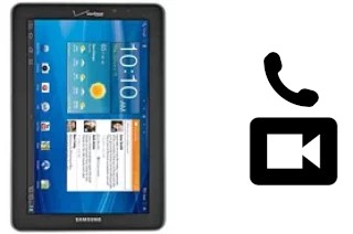 Faça chamadas de vídeo com um Samsung Galaxy Tab 7.7 LTE I815