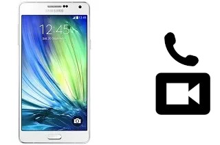 Faça chamadas de vídeo com um Samsung Galaxy A7 Duos