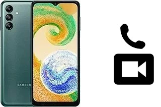 Faça chamadas de vídeo com um Samsung Galaxy A04s