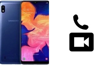 Faça chamadas de vídeo com um Samsung Galaxy A10