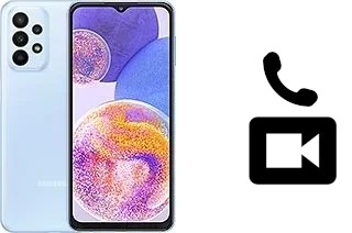 Faça chamadas de vídeo com um Samsung Galaxy A23