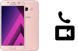 Faça chamadas de vídeo com um Samsung Galaxy A3 (2017)