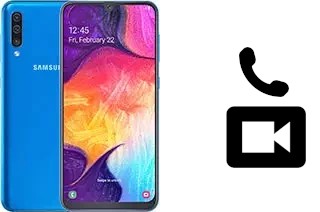 Faça chamadas de vídeo com um Samsung Galaxy A50