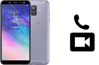 Faça chamadas de vídeo com um Samsung Galaxy A6 (2018)