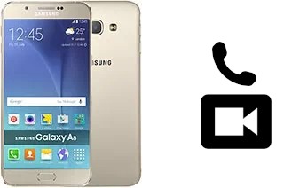 Faça chamadas de vídeo com um Samsung Galaxy A8 SM-A800F