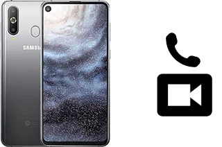 Faça chamadas de vídeo com um Samsung Galaxy A8s