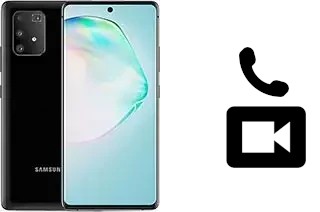 Faça chamadas de vídeo com um Samsung Galaxy A91