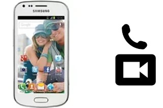 Faça chamadas de vídeo com um Samsung Galaxy Ace II X S7560M