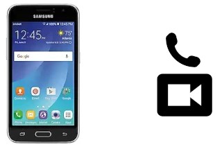 Faça chamadas de vídeo com um Samsung Galaxy Amp 2