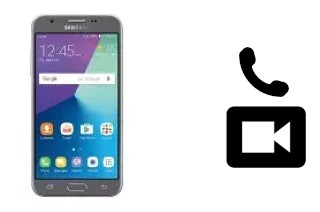 Faça chamadas de vídeo com um Samsung Galaxy Amp Prime 2