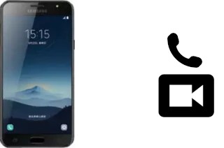 Faça chamadas de vídeo com um Samsung Galaxy C8