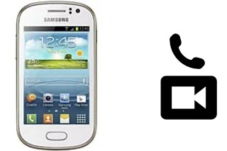 Faça chamadas de vídeo com um Samsung Galaxy Fame S6810