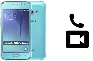 Faça chamadas de vídeo com um Samsung Galaxy J1 Ace