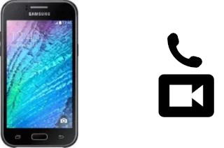 Faça chamadas de vídeo com um Samsung Galaxy J1 mini