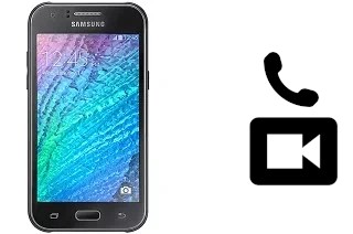 Faça chamadas de vídeo com um Samsung Galaxy J1