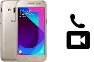 Faça chamadas de vídeo com um Samsung Galaxy J2 (2017)