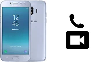 Faça chamadas de vídeo com um Samsung Galaxy J2 Pro (2018)