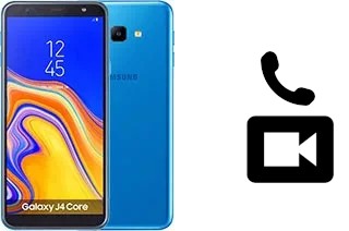 Faça chamadas de vídeo com um Samsung Galaxy J4 Core