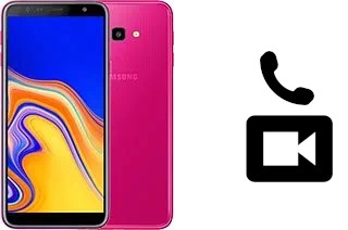 Faça chamadas de vídeo com um Samsung Galaxy J4+