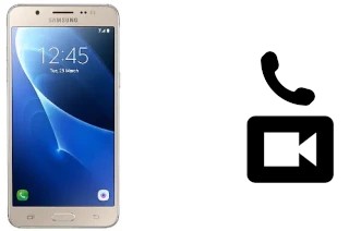 Faça chamadas de vídeo com um Samsung Galaxy J5 Metal