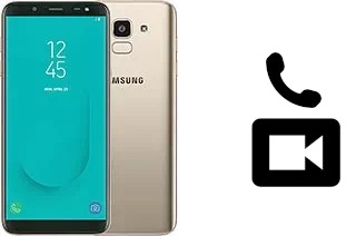 Faça chamadas de vídeo com um Samsung Galaxy J6