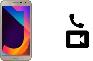 Faça chamadas de vídeo com um Samsung Galaxy J7 Nxt