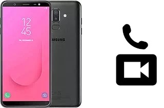 Faça chamadas de vídeo com um Samsung Galaxy J8