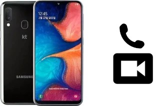 Faça chamadas de vídeo com um Samsung Galaxy Jean2