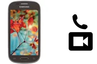 Faça chamadas de vídeo com um Samsung Galaxy Light