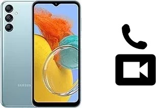 Faça chamadas de vídeo com um Samsung Galaxy M14