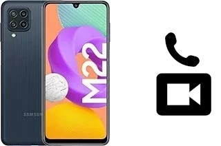 Faça chamadas de vídeo com um Samsung Galaxy M22