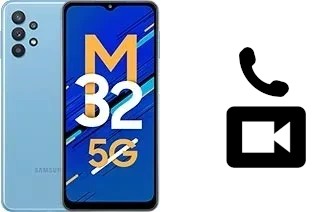 Faça chamadas de vídeo com um Samsung Galaxy M32 5G