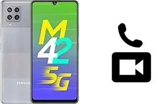 Faça chamadas de vídeo com um Samsung Galaxy M42 5G