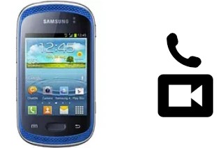 Faça chamadas de vídeo com um Samsung Galaxy Music Duos S6012