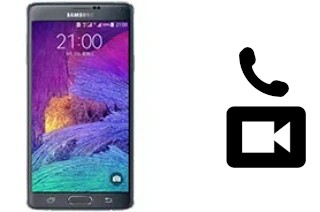 Faça chamadas de vídeo com um Samsung Galaxy Note 4 Duos