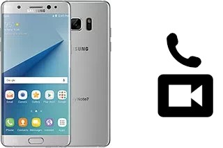 Faça chamadas de vídeo com um Samsung Galaxy Note7 (USA)