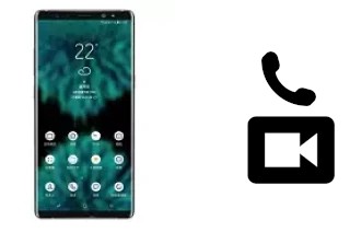 Faça chamadas de vídeo com um Samsung Galaxy Note9 SD845