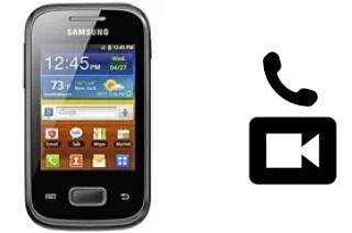 Faça chamadas de vídeo com um Samsung Galaxy Pocket plus S5301