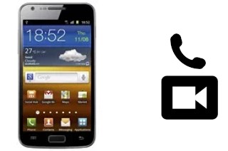 Faça chamadas de vídeo com um Samsung Galaxy S II LTE I9210