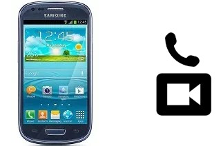 Faça chamadas de vídeo com um Samsung I8190 Galaxy S III mini