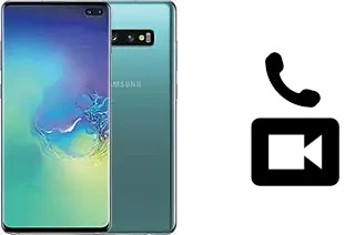 Faça chamadas de vídeo com um Samsung Galaxy S10+ Exynos